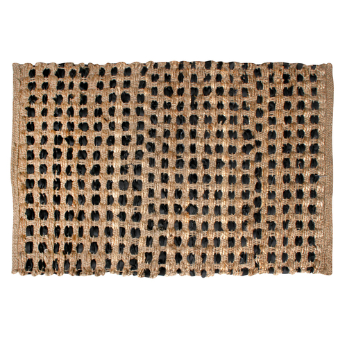 Maine & Crawford Himalayan Jute Suede Floor Rug 90x60cm - Natural