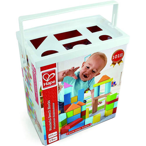 101pc Hape Wonderful Blocks