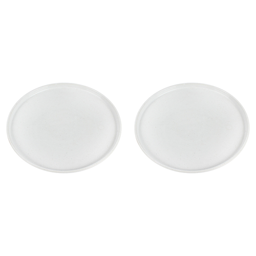 2PK Maine & Crawford Theo 26cm Porcelain Plate Large - White
