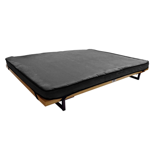 Maine & Crawford Lola 110cm Extra Large Size Pet Day Bed - Charcoal
