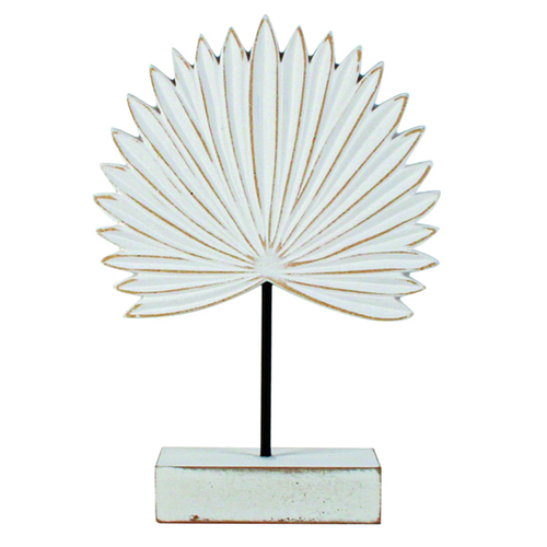 Maine & Crawford Hatcher 23cm MDF Standing Palm - White