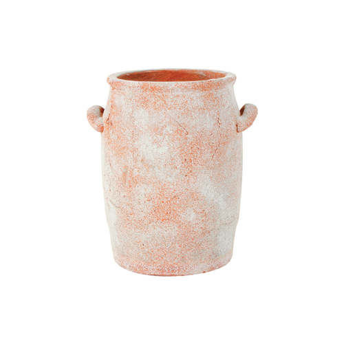 Maine & Crawford Noor 21cm Terracotta Dish Jug Vase - Natural