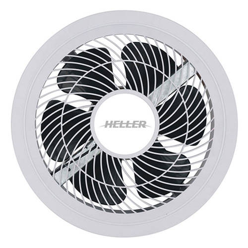 Heller 250mm Extractor Bathroom Exhaust Fan w/ LED Light