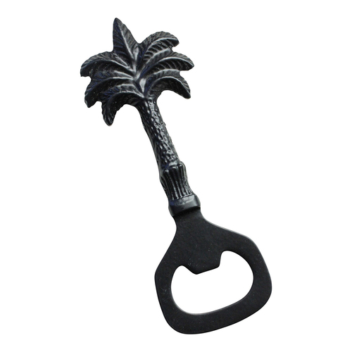 LVD Brass/SteelPalm  Black 12cm Manual Bottle Opener - Black
