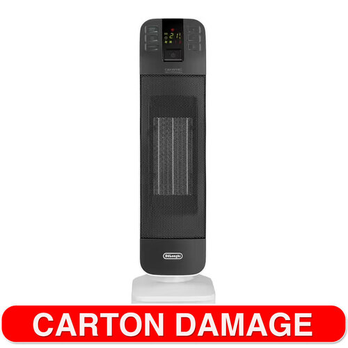 DeLonghi 2000W Electric Ceramic Fan Tower Room Heater