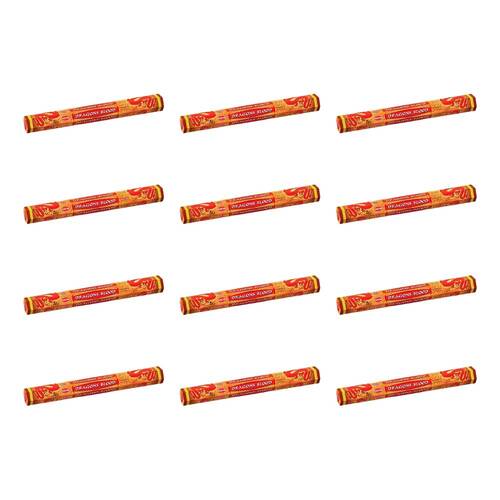 12x 20pc HEM Hexa Dragon Blood Scent Incense Sticks Meditation Fragrance