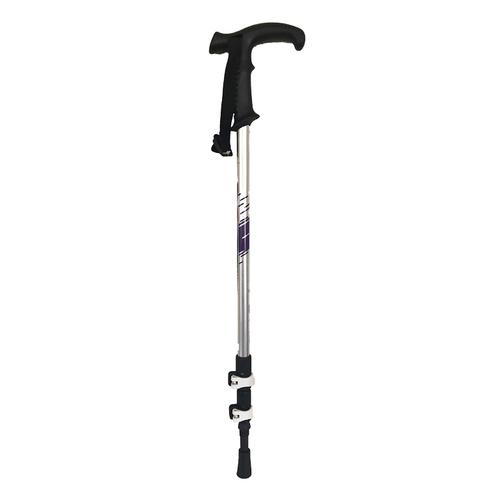 High Trek Rambler Outdoors Trail Aluminium Walking Pole With T-Grip