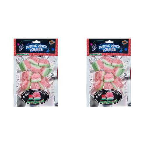 2PK Heebie Jeebies 30g Freeze Dried Sour Watermelon Pack