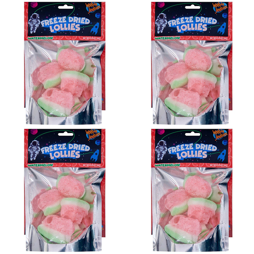 4PK Heebie Jeebies 18g Freeze Dried Sour Watermelon Mini Pack