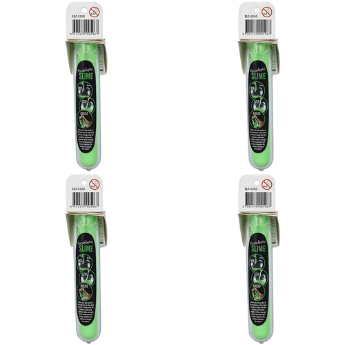 4PK Heebie Jeebies Test Tube Kids Science Experiment Viscoelastic Slime Assort