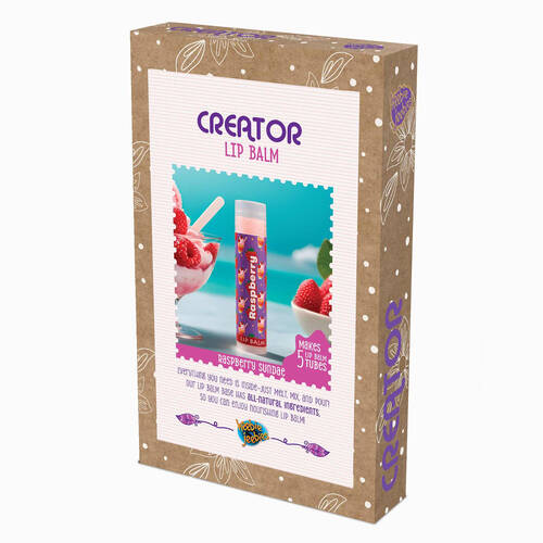 Heebie Jeebies Creator Lip Balm Raspberry Sunday STEM Cosmetic Kit Kids 8y+