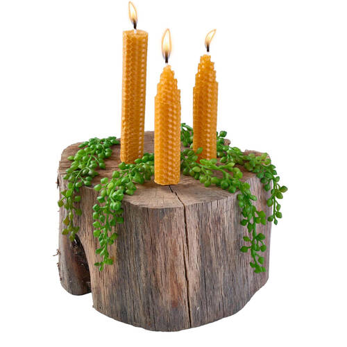 Heebie Jeebies Make Your Own Beeswax Candles DIY Candle Making Kit 8y+