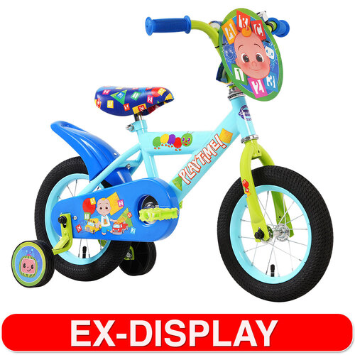Cocomelon 30cm Bike w/ Training Wheels Kids 3-6y