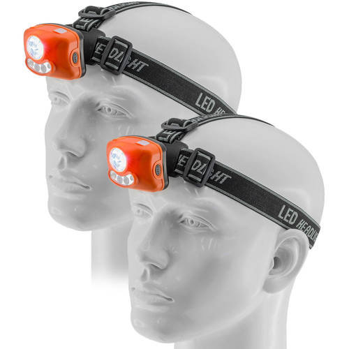2PK Motion Activated Head Lamp