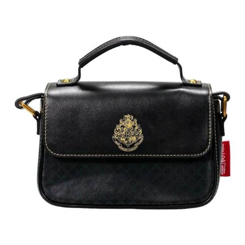 Harry Potter Hogwarts Satchel Bag Cosplay Accessory Black 17x19cm