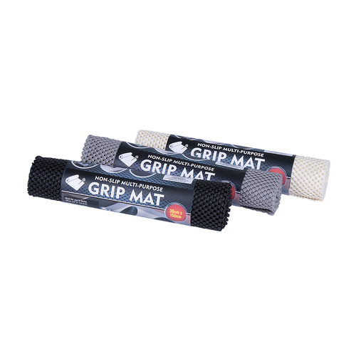 5PK PVC Foaming 30x6.5cm 420Gsm Grip Mat Carpet Underlay Liner Assorted