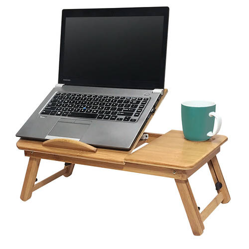 Deluxe Bamboo Laptop Table