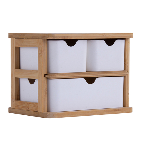 Clevinger 20x15cm Bamboo Fiber Storage Rack Draw Set