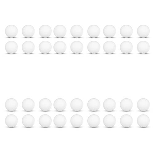 36pc Winex Beer Pong Balls Party Drinking Game White
