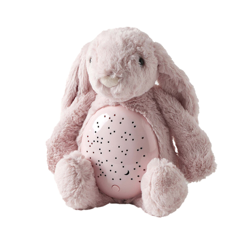 Jiggle & Giggle Pink Bunny Plush Children's Decor Night Light 27x25cm 3y+