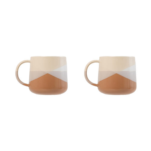2PK Splosh Home Sweet Home 15cm Triple Glazed Ceramic Drinking Beverage Mug Cup