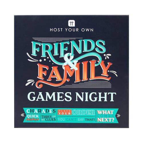 Talking Tables Host Your Own Friends & Family Games Night Charades Game
