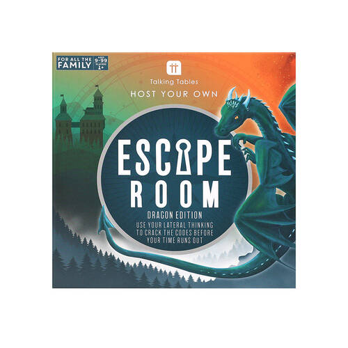 Talking Tables Host Your Own Family Escape Dragon Mystery Board Game