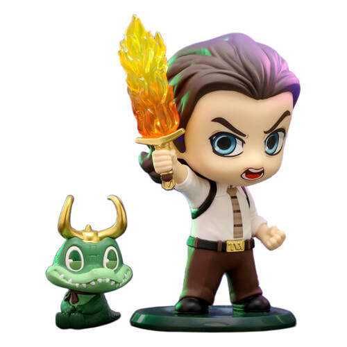 Loki (TV) Loki with Alligator Loki Cosbaby Action Figure 11.50cm