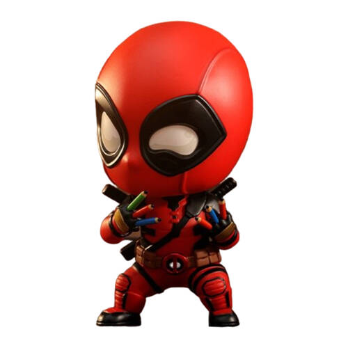 Deadpool W/ Pencils Cosbaby Hot Toys Action Figure Toy
