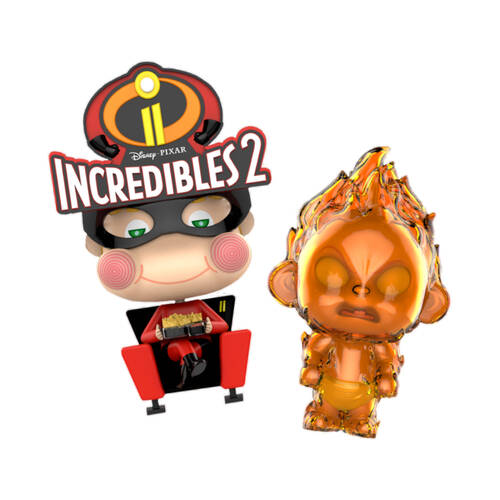 Incredibles 2 Movbi & Jack-Jack Cosbaby Action Figure Toy Set
