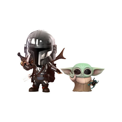 2pc Star Wars The Mandalorian & the Child Cosbaby Figure Set