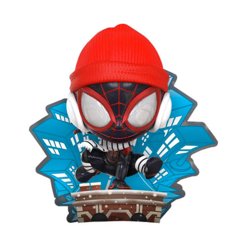 Marvel Spider-Man Miles Morales Winter Cosbaby Action Figure