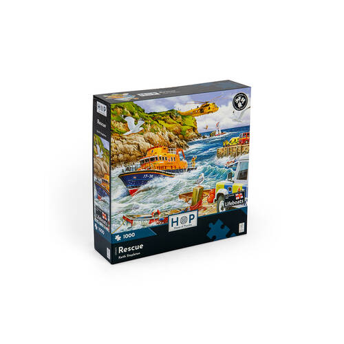 1000pc House of Puzzles Board RescueKids Jigsaw Puzzles Toys 69x48cm 3y+