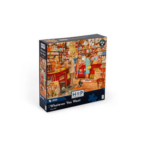 1000pc House of Puzzles Board Whatever You Want Jigsaw Puzzles Toys 69x48cm 3y+