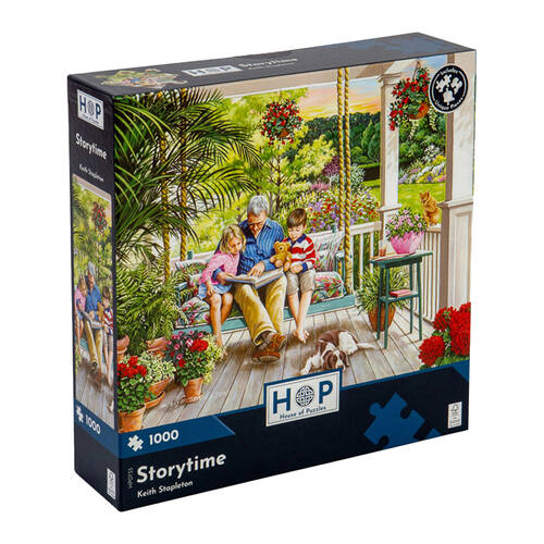 1000pc House Of Puzzles Storytime 48x69cm Jigsaw Puzzle 3y+