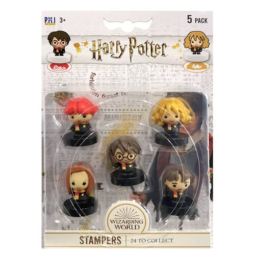 5pc Asst Harry Potter Stampers Collectable