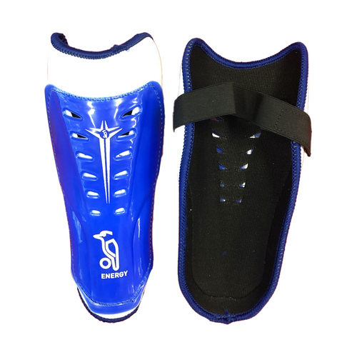 Kookaburra Oxygen Field Hockey Shinguards Pair Blue Size Small