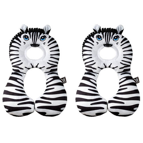 2PK Benbat Total Support Headrest Zebra 1-4yrs