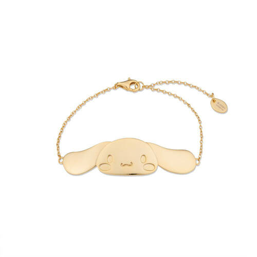 Couture Kingdom Sanrio Precious Metal Cinnamoroll Bracelet 17cm - Gold