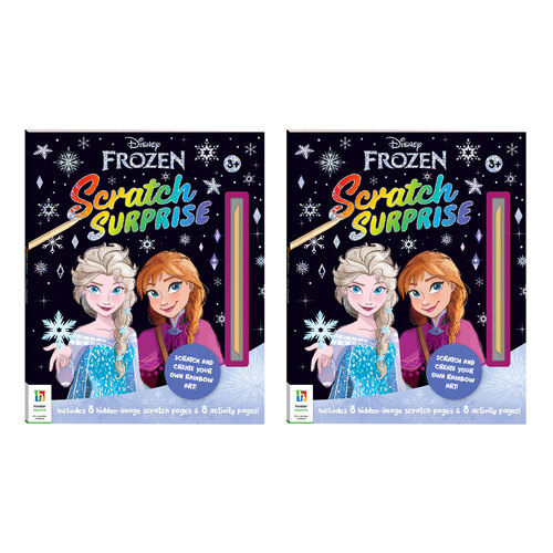 2PK Kaleidoscope Scratch Surprise Frozen Activity Book 3+