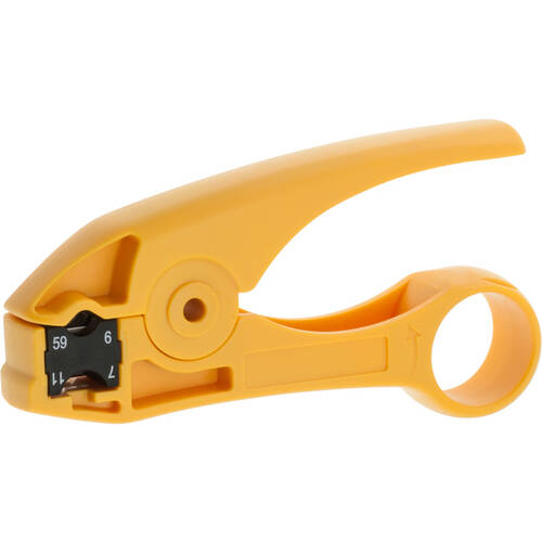 2 BLADE COAXIAL CABLE STRIPPER RG59/6/11/7