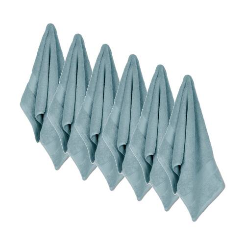 6x Ardor St Regis Collection 40x70cm Hand Towel 600GSM Soft Cotton Mist