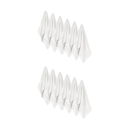 12x Ardor St Regis Collection 40x70cm Hand Towel 600GSM Soft Cotton White