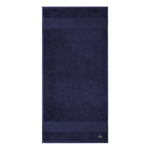 Lacoste LLECROCO Soft Organic Cotton Guest Towel Marine 40x60cm