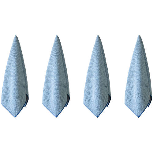 4PK Tommy Bahama 40.6x76cm Washed Pebble Hand Towel Chambray/French Blue