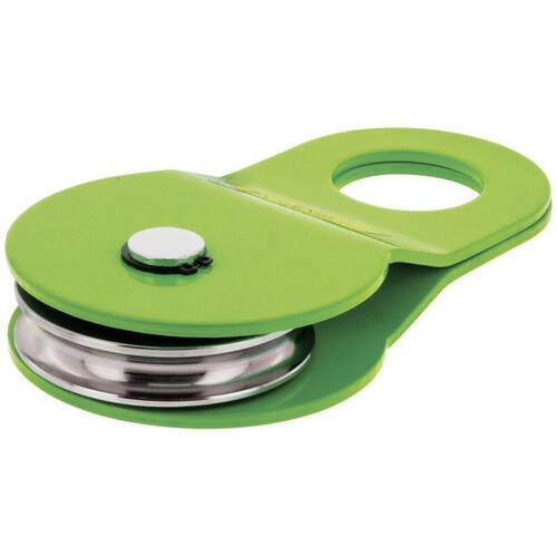 Hulk Heavy Duty Greasable Shaft Snatch Block for 13mm Cables 8000kg Green