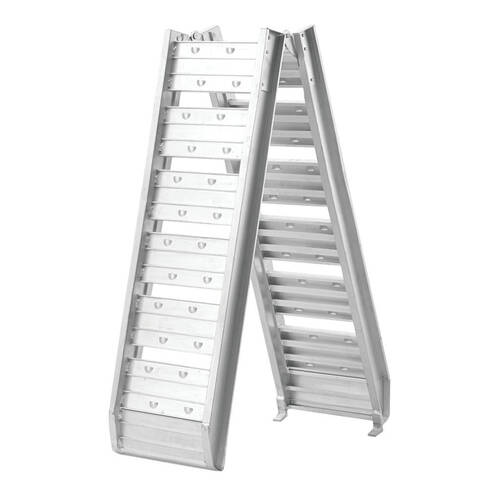 Hulk Motorcycle Aluminium Foldable Loading Ramp 182cm Silver