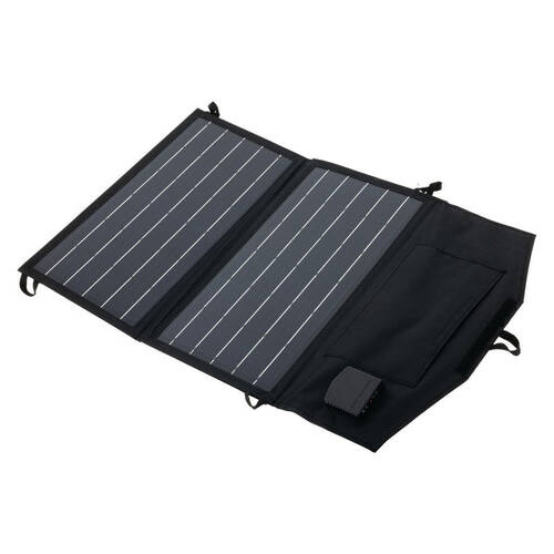 Hulk Pro 20W Portable Folding Solar Energy Panel Blanket Black