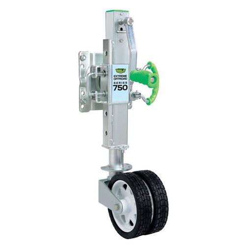 Hulk Heavy-Duty Off-Road Rust Resistant Swivel Jockey Wheel 8inch