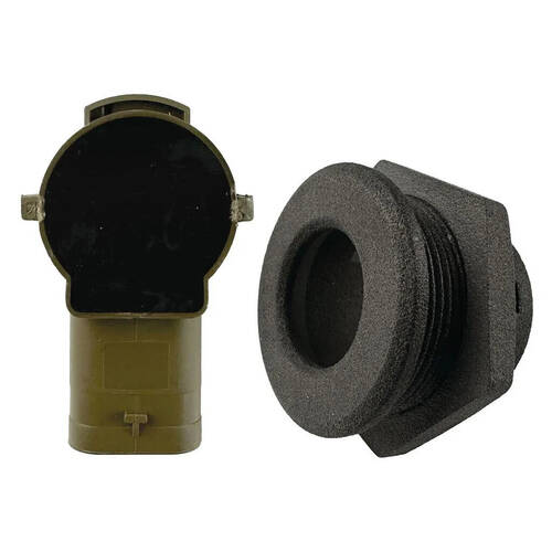 4pc Hulk Type-A Reverse Sensor Relocation Kit For 5mm Thick Bullbar Black